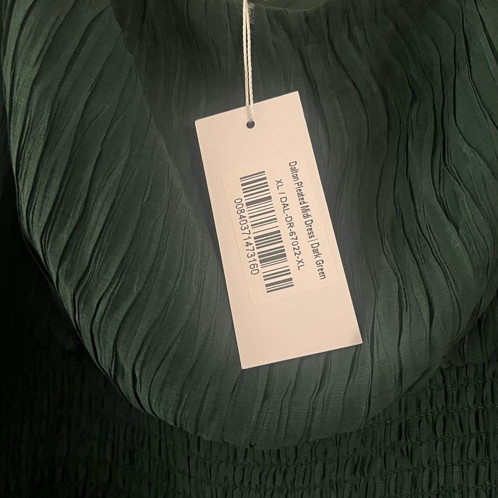 Baltic Born Forest Green Long Sleeve Dress - Picture 3 of 3